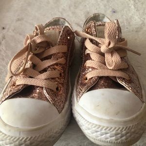 Converse girls size 12 toddler